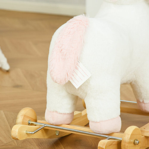 Qaba 2 in 1 Rocking Horse Glide Unicorn w/ Sound, for 3-6 Years Old | Wayfair