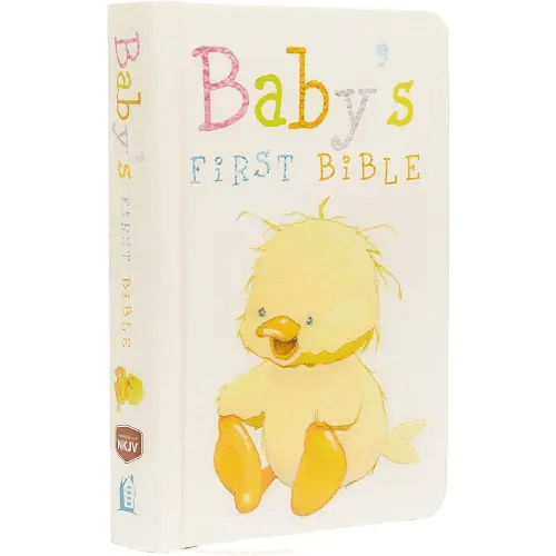 NKJV, Baby's First Bible, Hardcover, White: Holy Bible, New King James Version