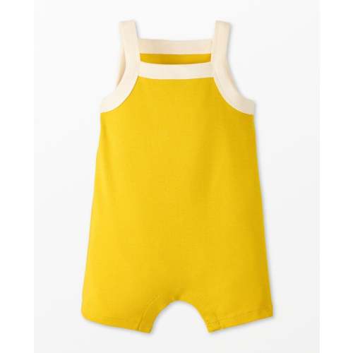 Baby Sleeveless Ribbed Shortie Romper | Hanna Andersson