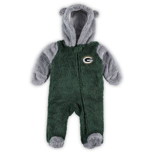 Green Bay Packers Game Nap Teddy Fleece Full Zip