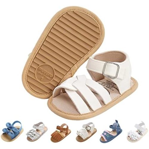 Baby Girls Sandals Summer Shoes Outdoor First Walker Toddler Girls Shoes for Summer