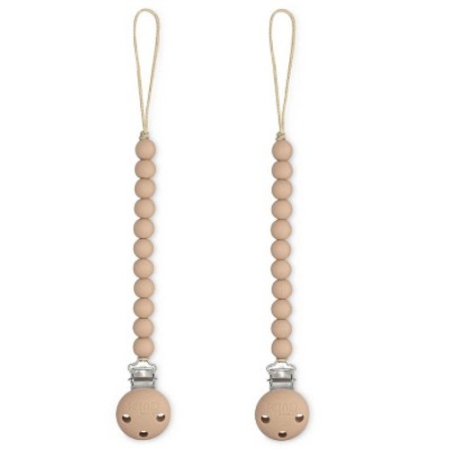 Pacifier Clip for Boys and Girls by Comfy Cubs, Color: Beige