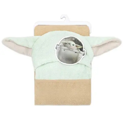 Disney Character Grogu Hooded Towel | Baby Bunting AU