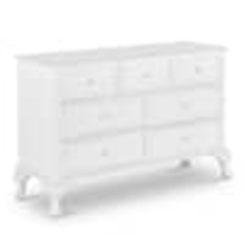 Unbranded Jenna 7-Drawer White Dresser JS700DRO