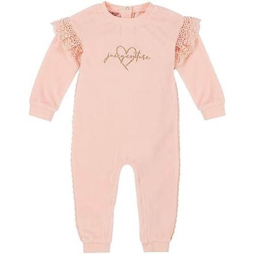 Juicy Couture Baby Girls Coverall
