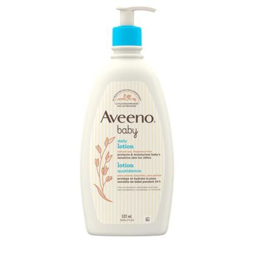 Aveeno Baby Lotion, Daily Moisturizing Cream, 532 mL