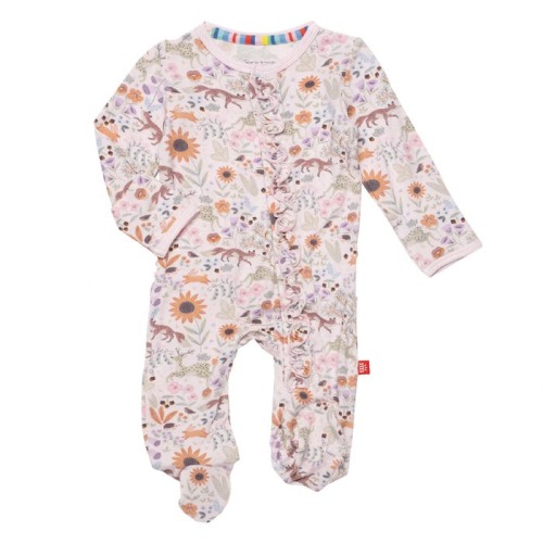 Modal Magnetic Ruffle Footie