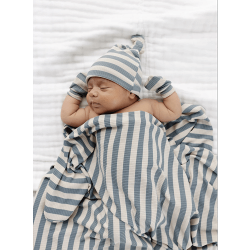 Lincoln Ribbed Swaddle Blanket – Lou Lou & Company