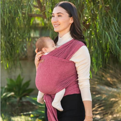 Moby - Waffle Knit Baby Wrap, Desert Rose