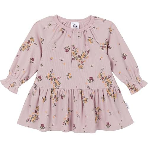 Gerber Baby Girls' Long-Sleeve Dress