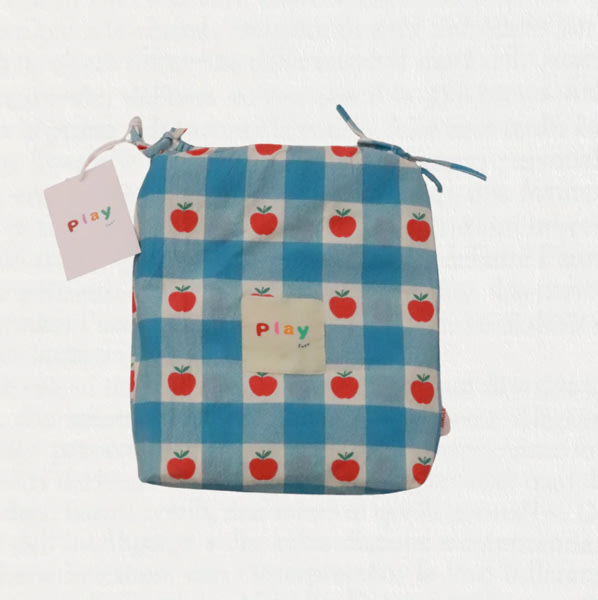 Apple Patch Frill Sheet Set – Play Linen
