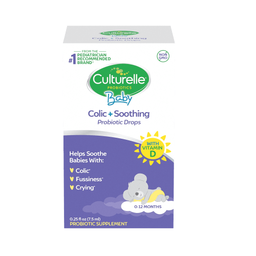 Culturelle® Baby Colic + Soothing Probiotic Drops with Vitamin D
