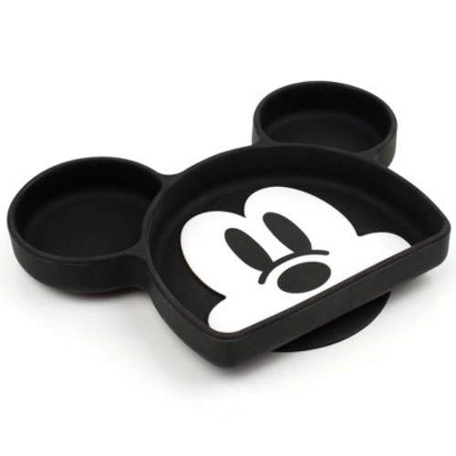 Bumkins Silicone Grip Dish - Mickey Mouse