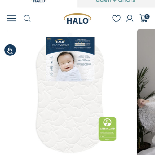 DreamWeave Breathable BassiNest Pad | HALO