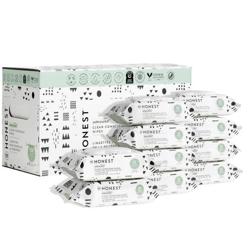The Honest Company Baby Wipes - Pattern Play, 720 Count