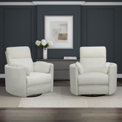 Trent Austin Design® Jelissa 40" Wide Swivel Glider Power Recliner | Wayfair