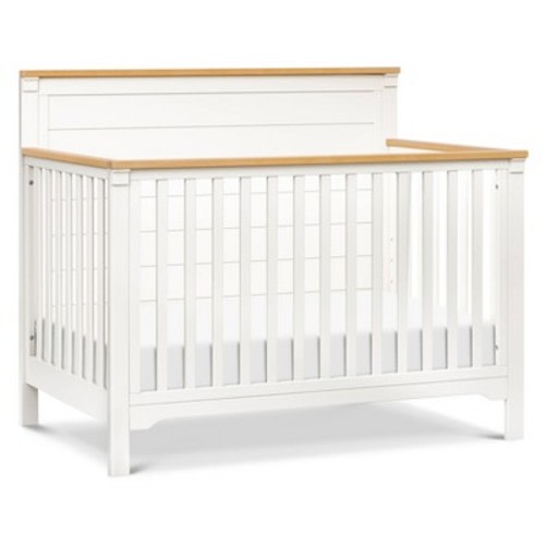 DaVinci Shea 4-in-1 Convertible Crib - Warm White and Honey