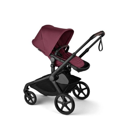 Bugaboo Kangaroo Single To Double Stroller - Dark Cherry