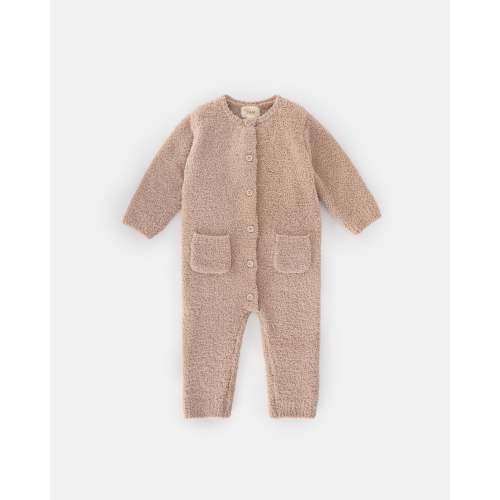 Long Sleeve Romper - Fuzzy