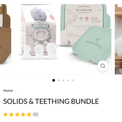 Solids & Teething Bundle