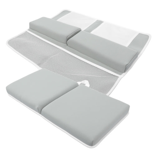 1 Set Bath Kneeler and Elbow Rest Pad for Bathtub Padded Knee Mat for Tub Bathing