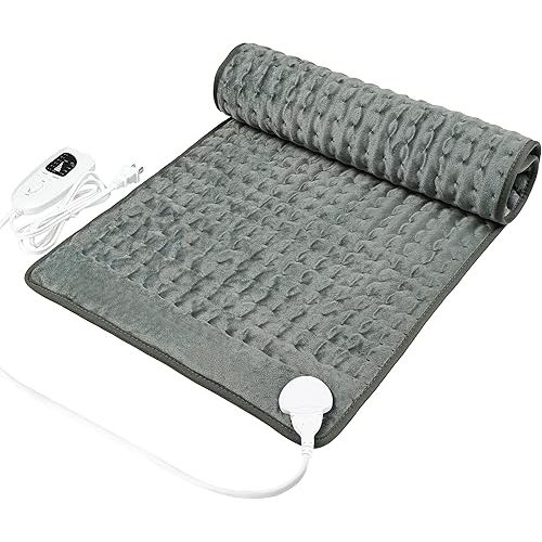 VANKADA Heating Pad Electric Heat Pad, Hot Heated Pad,Moist Heat Heating Pad Moist and Dry Heat,Multiple Temp and Timer Settings