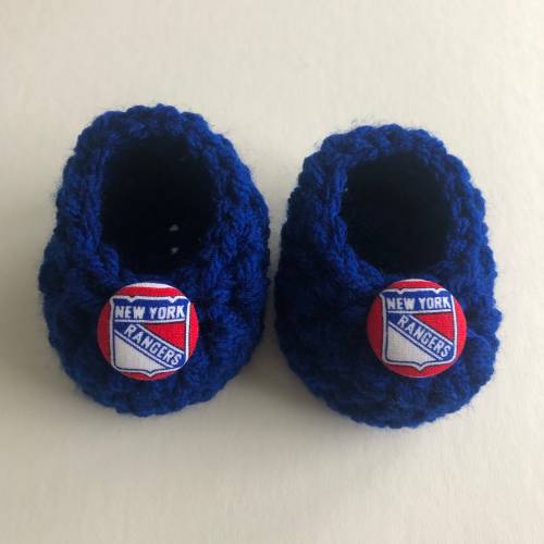 New York Rangers Baby Booties