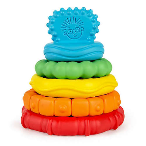 Baby Einstein™ Stack & Teethe™ Multi-Textured Teether ToyBaby Einstein™ Stack & Teethe™ Multi-Textured Teether Toy