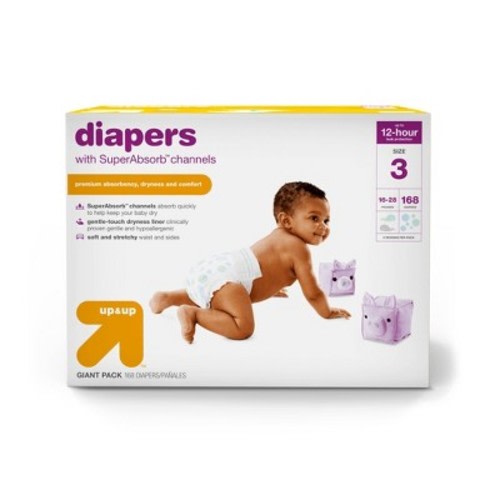 Diapers Pack - Up & Up™ - (select Size And Count)