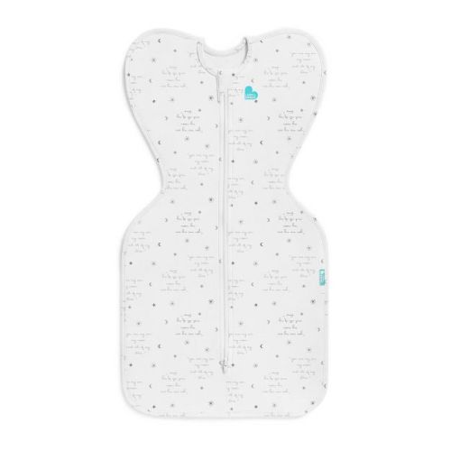 Love to Dream Swaddle Up Lite Sleep Sack- Cotton 0.2 TOG - You Are My - S: Long Sleeve, Two-Way Zipper, Snug Fit