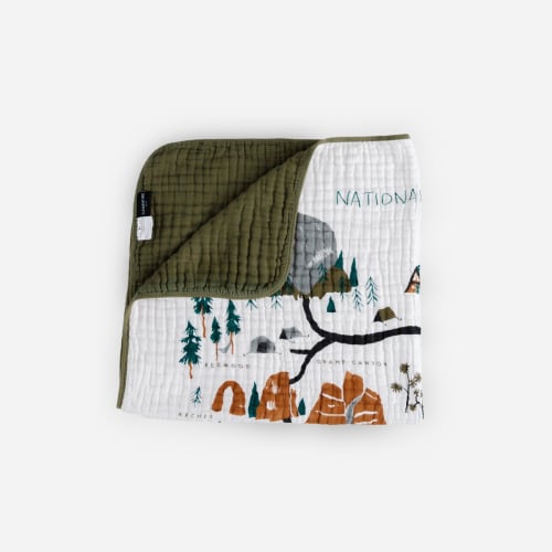 National Parks Cotton Muslin Quilt