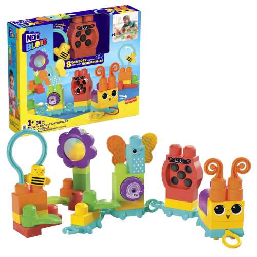 MEGA BLOKS Move 'n Groove Caterpillar | Mattel