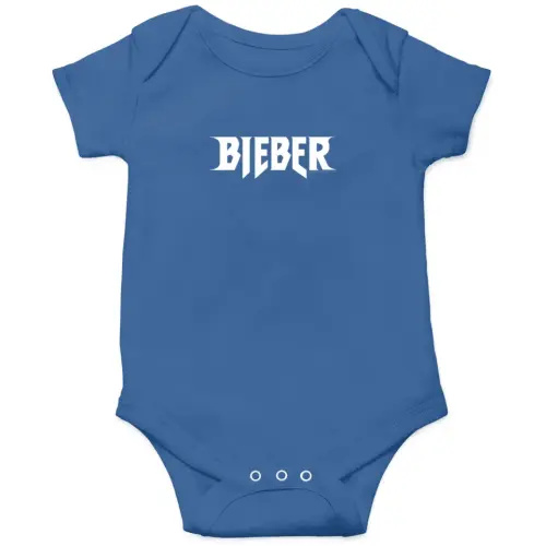 Justin Bieber Official Logo Onesie sold by Andrés Lozano | SKU 1404197 | Printerval