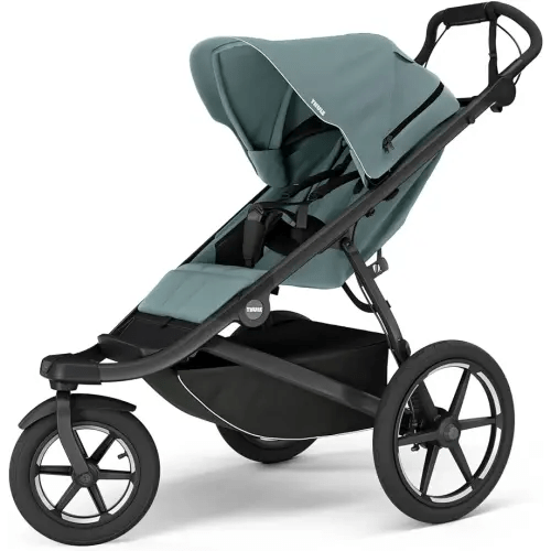 Thule Urban Glide 3 Single Child All-Terrain Stroller, Full-Suspension System, Air-Filled Tires, Upright seat with Adjustable Recline and Built-in legrest