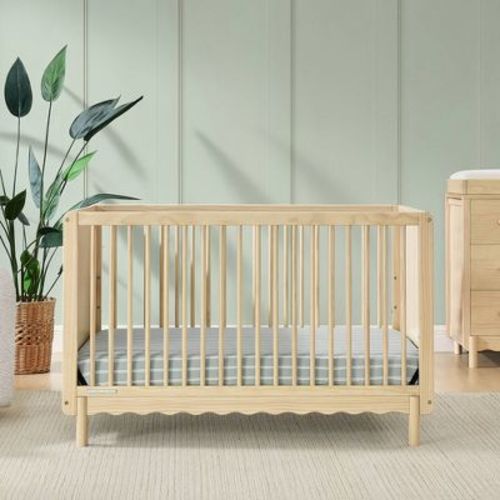Delta Children William 4-in-1 Convertible Crib - Greenguard Gold Certified - Natural Sandstone