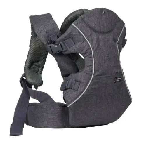 Mothers Choice Cub Baby Carrier Grey Denim | Baby Bunting AU