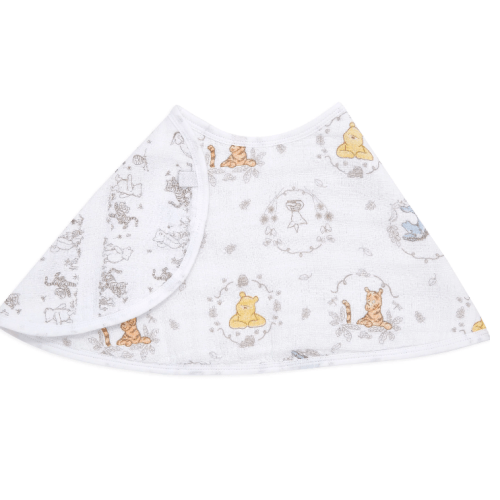 Cotton Muslin Burpy Bib Winnie + Friends | aden + anais