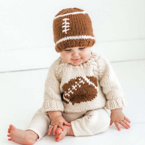 Football Beanie Hat - Huggalugs