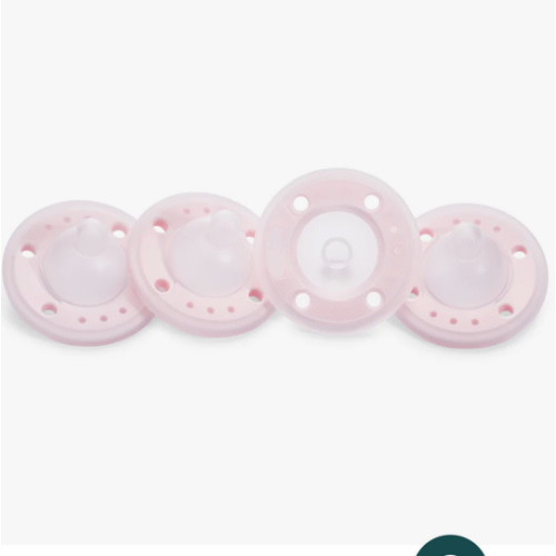 Ninni Pacifier Petal Pink 4 Pack