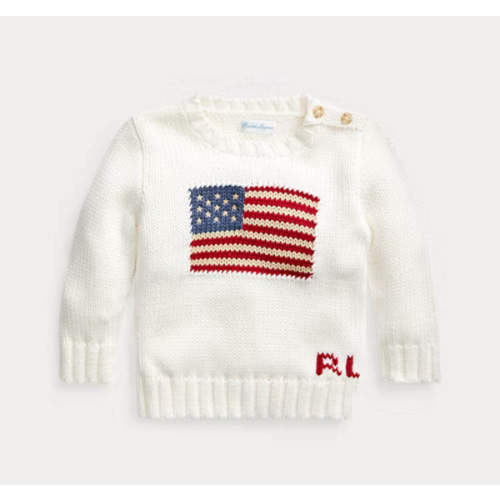 Baby Boy The Iconic Flag Sweater | Ralph Lauren