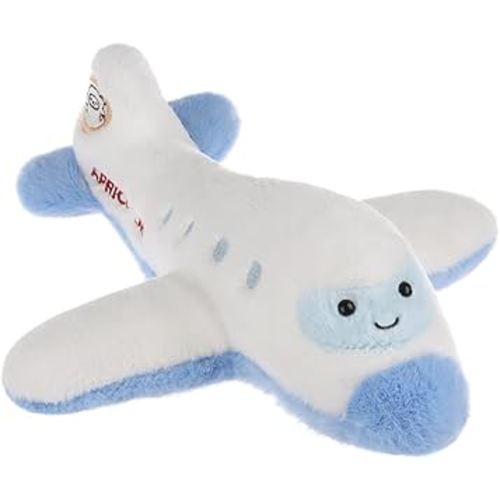 Apricot Lamb Comfort Plane Stuffed Animals for Kids, Soft Cute Plush Toys for Baby Girl and Boy, Fluffy Comfort Plane