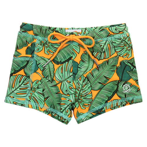 Kids Euro Swim Shorties | "The Tropics"