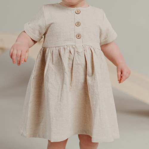 Linen Cotton Dress – August Baby