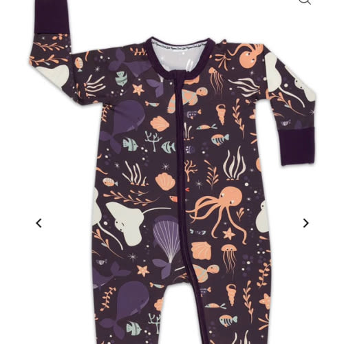 Marine Life Baby Pajamas