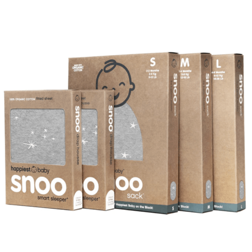 SNOO Sleep Sack Bundle in Small, Medium, Large Sizes and Sheets – Happiest Baby