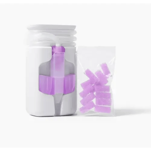 Dr. Noze Best - NozeBot | Electric Baby Nasal Aspirator | Hospital Grade Suction | Nose Sucker and Nasal Vacuum | Safe for Infants and Toddlers (On The Go - Mild Congestion)