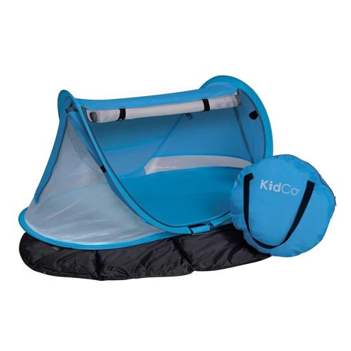 KidCo - Peapod Prestige Lightweight Outdoor Portable Toddler Travel Tent, Play Tent with UV Protection, Sun Shade & Toy Loops, Ages 6 Months - 4 Years (Sky)