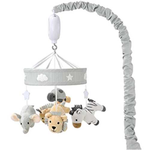 Jungle Safari Musical Crib Mobile for Baby Boys & Girls