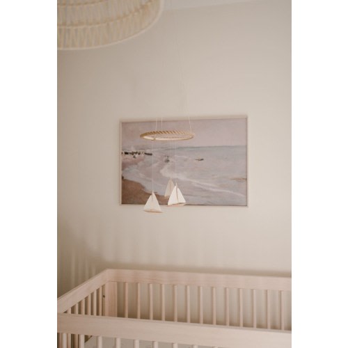 Crib Mobile || Baby mobile || Sailboat mobile || nautical || nursery decor || Owen