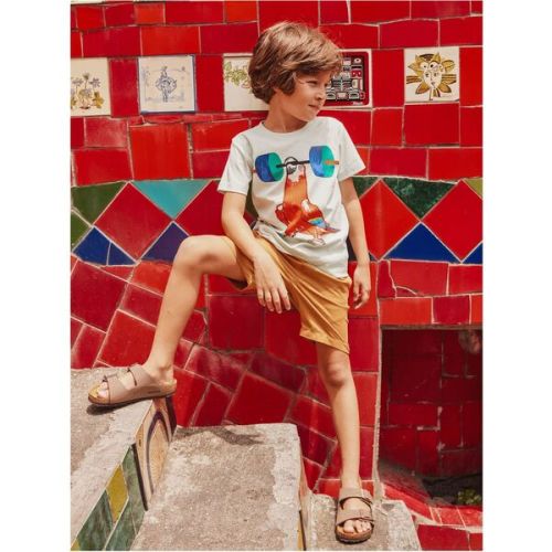 Parrot Strength Graphic Tee, Garden Party - Tea Collection | Maisonette